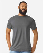 Gildan 8906, 64000cvc Unisex Softstyle Cvc T-shirt, Gunmetal