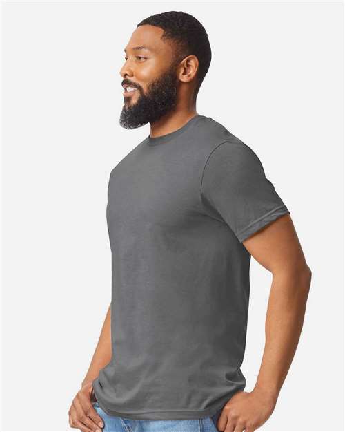 Gildan 8906, 64000cvc Unisex Softstyle Cvc T-shirt, Gunmetal