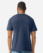 Gildan 8906, 64000cvc Unisex Softstyle Cvc T-shirt, Navy Mist
