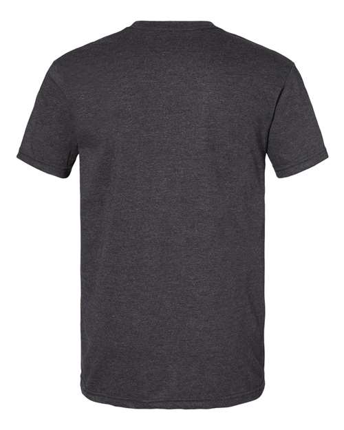 Gildan 8906, 64000cvc Unisex Softstyle Cvc T-shirt, Pitch Black Mist