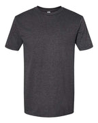 Gildan 64000CVC, Unisex Softstyle Cvc T-shirt, Pitch Black Mist