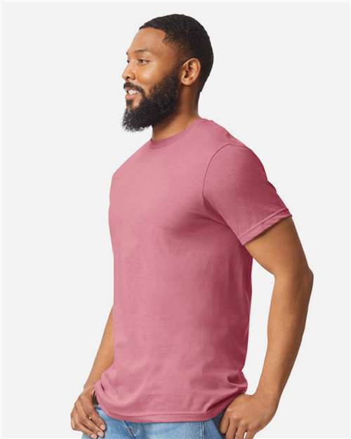 Gildan 8906, 64000cvc Unisex Softstyle Cvc T-shirt, Plumrose