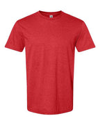 Gildan 8906, 64000cvc Unisex Softstyle Cvc T-shirt, Red Mist