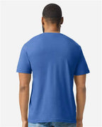 Gildan 8906, 64000cvc Unisex Softstyle Cvc T-shirt, Royal Mist