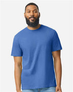 Gildan 8906, 64000cvc Unisex Softstyle Cvc T-shirt, Royal Mist