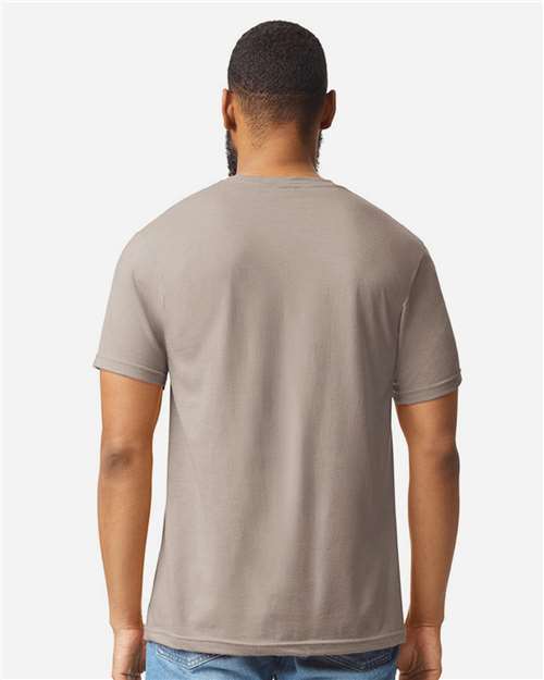 Gildan 64000CVC, Unisex Softstyle Cvc T-shirt, Slate