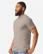 Gildan 64000CVC, Unisex Softstyle Cvc T-shirt, Slate
