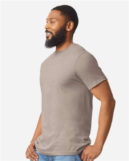 Gildan 64000CVC, Unisex Softstyle Cvc T-shirt, Slate