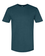 Gildan 8906, 64000cvc Unisex Softstyle Cvc T-shirt, Steel Blue