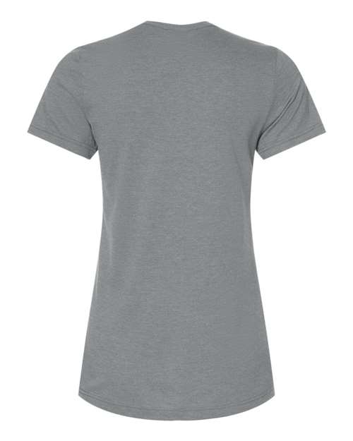 Gildan 8907, 64001lcvc Women's Softstyle Cvc T-shirt, Gunmetal