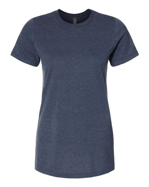 Gildan 8907, 64001lcvc Women's Softstyle Cvc T-shirt, Navy Mist