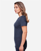 Gildan 64001LCVC, Women's Softstyle Cvc T-shirt, Navy Mist