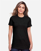 Gildan 8907, 64001lcvc Women's Softstyle Cvc T-shirt, Pitch Black