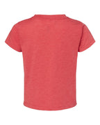 BELLA + CANVAS 3413T, T-Shirts - Premium, Red Triblend
