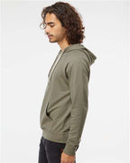 Independent Trading Co. SS1000, Unisex Icon Lightweight Loopback Terry Hooded Sweatshirt, Olive