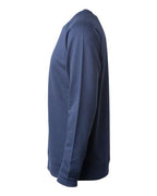 Independent Trading Co. SS1000C, Unisex Icon Lightweight Loopback Terry Crewneck Sweatshirt, Indigo