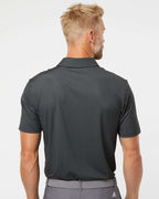 Adidas A498, Men's Ultimate365 Diamond Dot Print Polo, Black/ White/ Grey Three