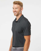 Adidas A498, Men's Ultimate365 Diamond Dot Print Polo, Black/ White/ Grey Three