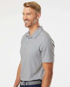 Adidas A498, Men's Ultimate365 Diamond Dot Print Polo, Grey Three/ Team Royal/ Navy
