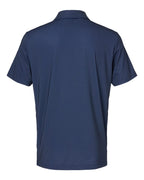 Adidas A498, Men's Ultimate365 Diamond Dot Print Polo, Navy Blue/ White/ Grey Three