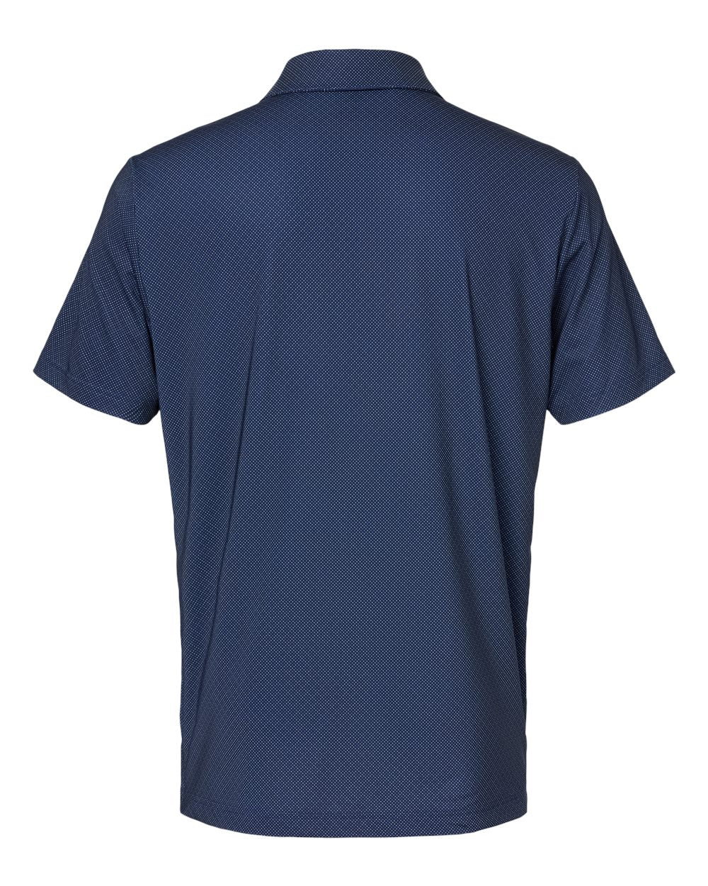 Adidas A498, Men's Ultimate365 Diamond Dot Print Polo, Navy Blue/ White/ Grey Three