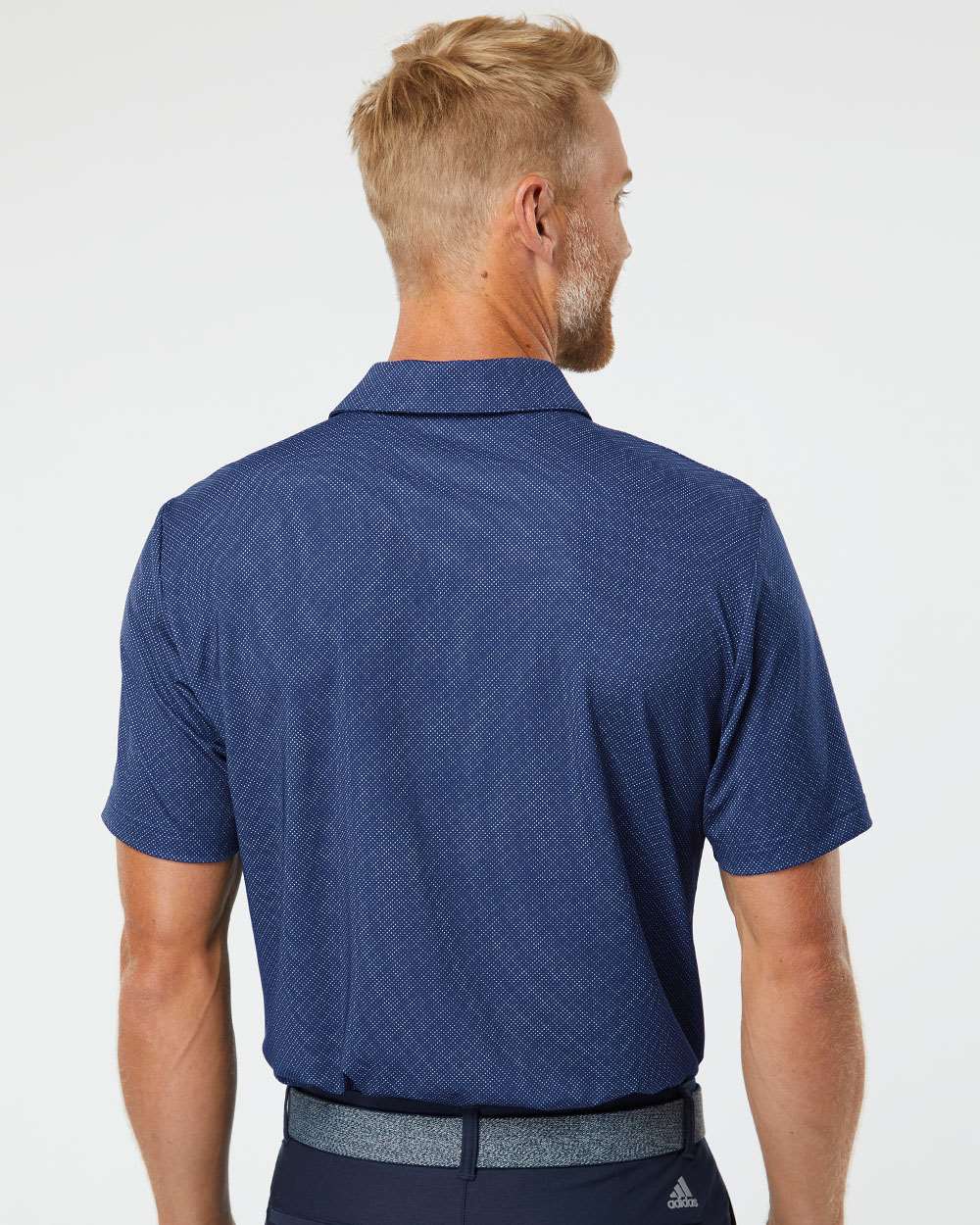 Navy Blue/ White/ Grey Three