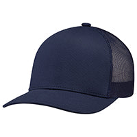 AJM International 8N150M, 5 Panel Constructed Solo Panel Pro-round (mesh Back), Navy