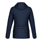 Muskoka Trail L00901, - Canyon - Ladies Puffy Jacket W/ Detachable Hood, Navy