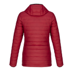 Muskoka Trail L00901, - Canyon - Ladies Puffy Jacket W/ Detachable Hood, Red