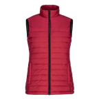 Muskoka Trail L00906, - Faro - Ladies Puffy Vest, Red