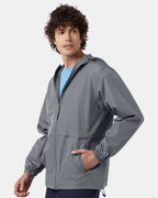 Champion CO125, Unisex Full-zip Anorak Jacket, Graphite