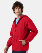 Champion CO125, Unisex Full-zip Anorak Jacket, Scarlet