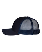 Richardson 112Y, Youth Trucker Snapback Cap, Navy