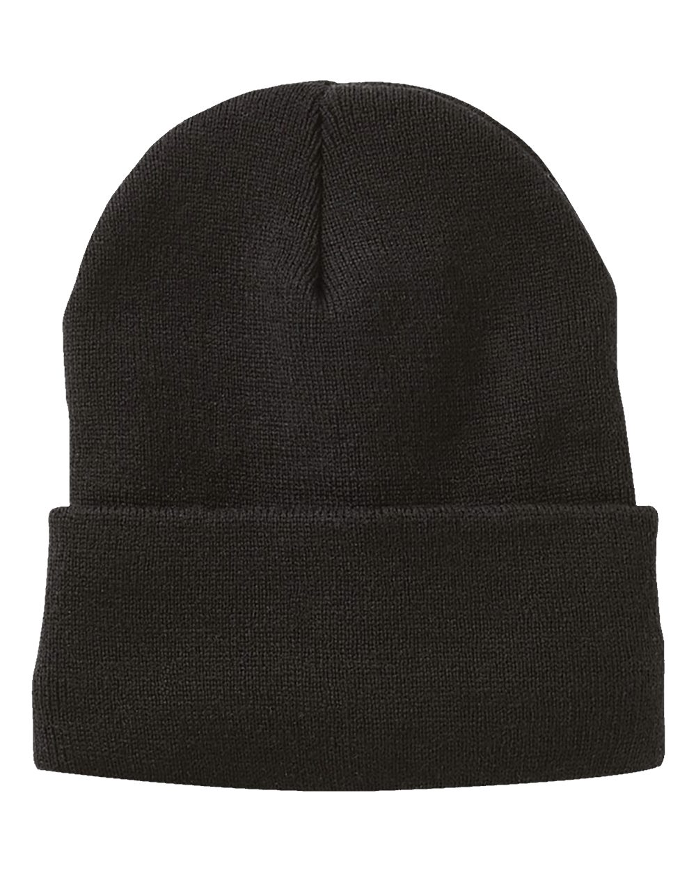 Sportsman SP12FL, 9263 12" Fleece Lined Cuffed Beanie, Black
