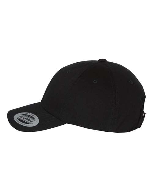 YP Classics 6245EC, Ecowash Dad Hat, Black