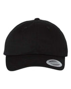 YP Classics 6245EC, Ecowash Dad Hat, Black
