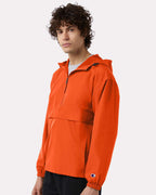 Champion CO200, Unisex Packable Anorak Jacket, Orange