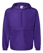 Champion CO200, Unisex Packable Anorak Jacket, Purple