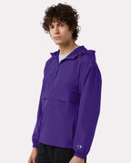 Champion CO200, Unisex Packable Anorak Jacket, Purple