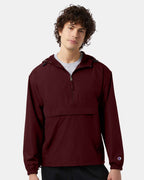 Champion CO200, Unisex Packable Anorak Jacket, Maroon