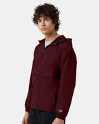 Champion CO200, Unisex Packable Anorak Jacket, Maroon