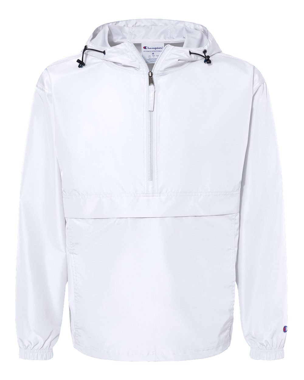 Champion CO200, Unisex Packable Anorak Jacket, White