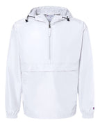Champion CO200, Unisex Packable Anorak Jacket, White