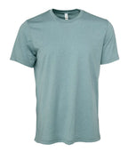 BELLA + CANVAS 3001CVC, T-Shirts - Premium, Heather Blue Lagoon