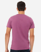 BELLA + CANVAS 3001CVC, T-Shirts - Premium, Heather Magenta