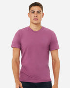 BELLA + CANVAS 3001CVC, T-Shirts - Premium, Heather Magenta