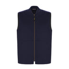 CX2 L00915, - Ram - Adult Cotton Canvas Vest W/ Sherpa Lining, Navy