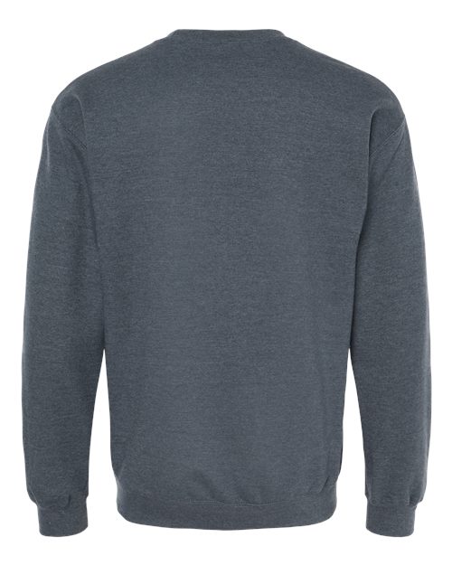 Gildan 9351, Sf000 Unisex Softstyle Midweight Crewneck Sweatshirt, Dark Heather