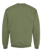Gildan 9351, Sf000 Unisex Softstyle Midweight Crewneck Sweatshirt, Military Green