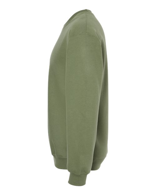 Gildan 9351, Sf000 Unisex Softstyle Midweight Crewneck Sweatshirt, Military Green
